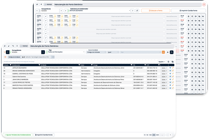 Dashboards do Planning